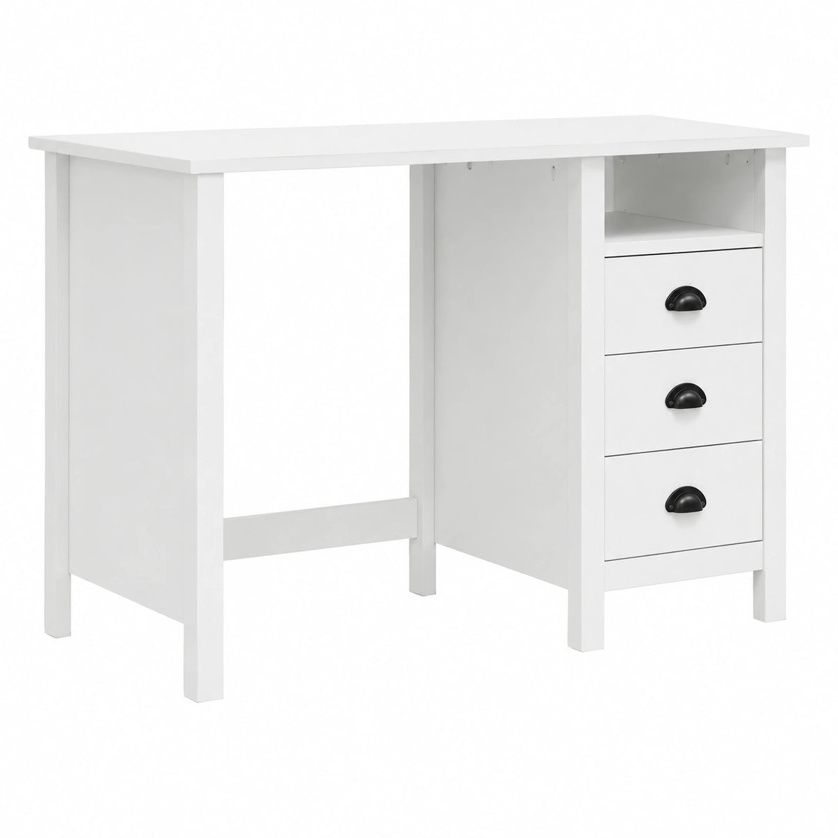 Bureau, avec tiroirs, 120 x 50 x 74 cm, pour l’espace de travail
