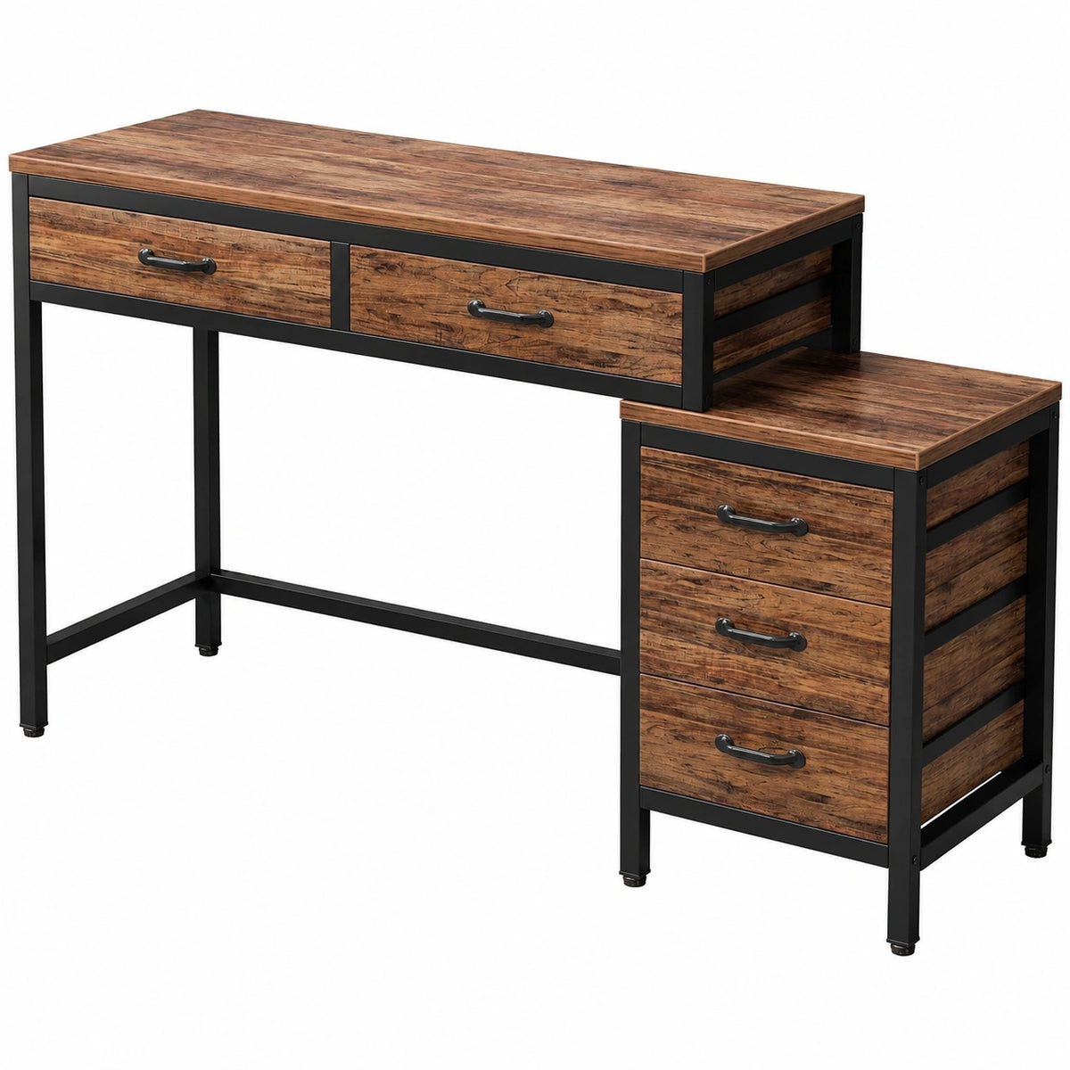 Armoire, avec tiroirs, 130 x 45 x 82 cm, pour la chambre