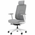 Bureau, coloris blanc et gris, pour l’espace de travail