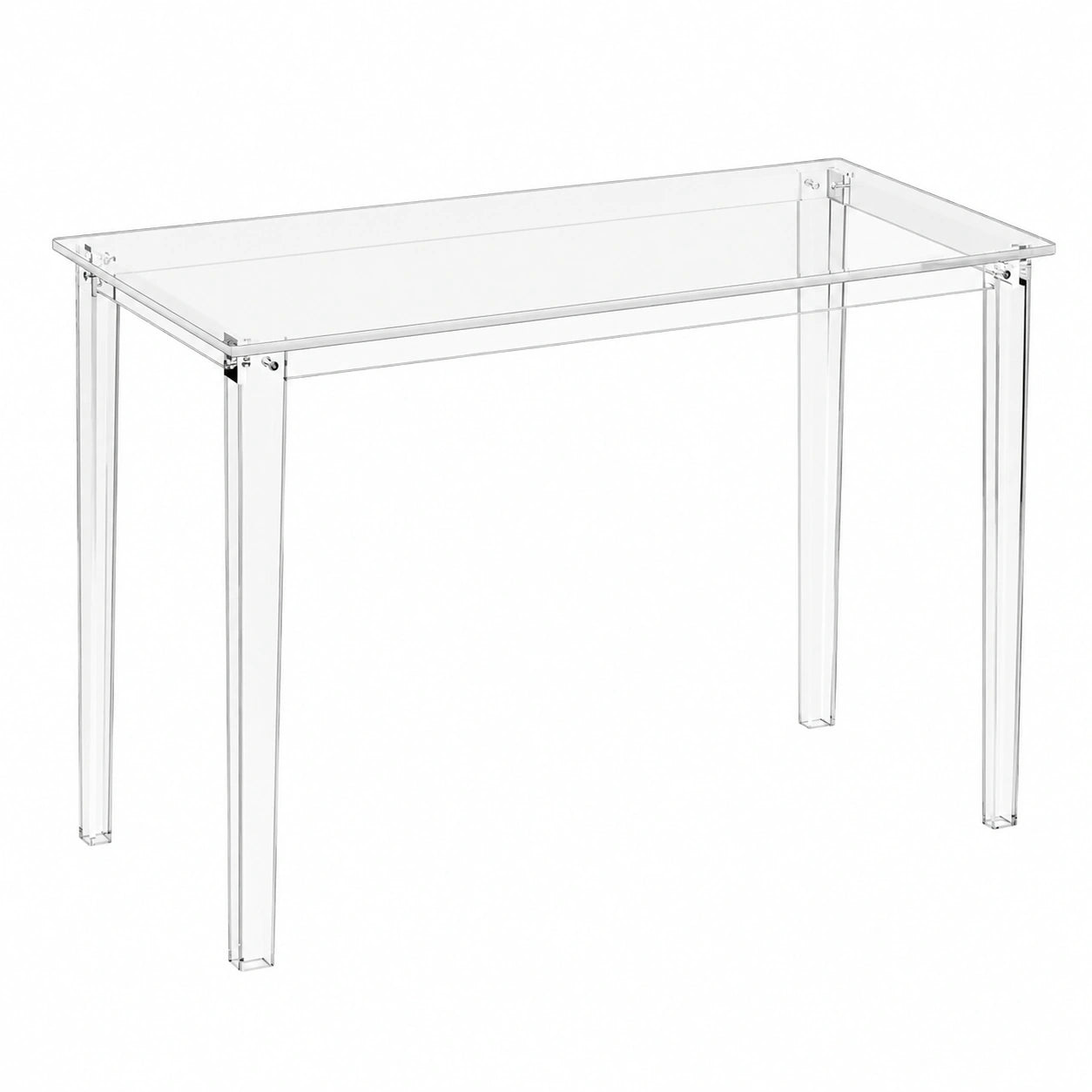 Bureau, coloris transparent, pour l’espace de travail