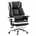 Bureau, pivotant, réglable, coloris noir et blanc, pour l’espace de travail