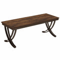 Bureau, 200 x 70 x 75 cm, coloris marron, pour l’espace de travail